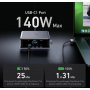 ANKER Prime stoni punjač bez kabla od 250W USB-A/USB-C, Crni - slika 4