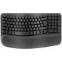 LOGITECH Wave Bluetooth ergonomic tastatura- GRAPHITE - US INT'L - slika 1