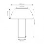 BBLINK HN2575-CU/G Stona lampa - slika 2