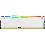 KINGSTON 16GB DIMM DDR5 6000MHz CL36 FURY Beast White RGB KF560C36BWE2A-16 - slika 3