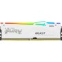 KINGSTON 16GB DIMM DDR5 6000MHz CL36 FURY Beast White RGB KF560C36BWE2A-16 - slika 1