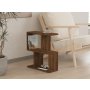 HOME LINE Pomoćni stočić Zet Walnut - slika 1