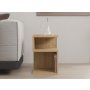 HOME LINE Pomoćni stočić Carol Sapphire Oak - slika 2