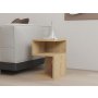 HOME LINE Pomoćni stočić Carol Sapphire Oak - slika 1