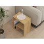 HOME LINE Pomoćni stočić Yepa Sapphire Oak - slika 3