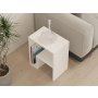 HOME LINE Pomoćni stočić Yepa White - slika 3