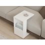 HOME LINE Pomoćni stočić Star White - slika 2