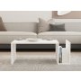 HOME LINE Sto za dnevnu sobu Memo White - slika 2