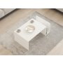 HOME LINE Sto za dnevnu sobu Memo White - slika 3