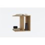 HOME LINE Pomoćni stočić Morse Sapphire Oak - slika 2