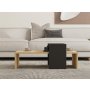 HOME LINE Sto za dnevnu sobu Glow Sapphire Oak Anthracite - slika 2