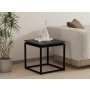 HOME LINE Pomoćni stočić Leylak Anthracite - slika 1