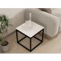 HOME LINE Pomoćni stočić Nergis White - slika 2