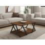 HOME LINE Sto za dnevnu sobu Lara Walnut - slika 1