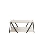 HOME LINE Sto za dnevnu sobu Lara White - slika 5