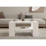 HOME LINE Sto za dnevnu sobu Iris White - slika 2
