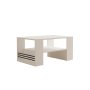 HOME LINE Sto za dnevnu sobu Iris White - slika 4