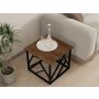 HOME LINE Pomoćni stočić Woda Walnut - slika 2