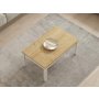 HOME LINE Sto za dnevnu sobu Layla Sapphire Oak Antik White - slika 3