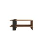 HOME LINE Sto za dnevnu sobu Ova Atlantic Pine Anthracite - slika 5