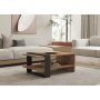 HOME LINE Sto za dnevnu sobu Ova Atlantic Pine Anthracite - slika 1