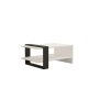 HOME LINE Sto za dnevnu sobu Funda White Anthracite - slika 4