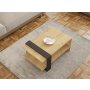 HOME LINE Sto za dnevnu sobu Yonca Sapphire Oak Anthracite - slika 3