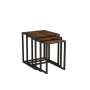 HOME LINE Set stolova Tali Walnut - slika 3