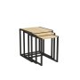 HOME LINE Set stolova Tali Sapphire Oak - slika 3