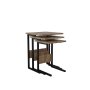 HOME LINE Set stolova Sali Walnut - slika 3