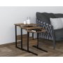 HOME LINE Set stolova Sali Walnut - slika 1