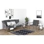 HOME LINE Set stolova Sali White - slika 2