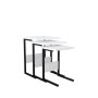 HOME LINE Set stolova Sali White - slika 3