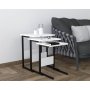 HOME LINE Set stolova Sali White - slika 1