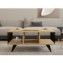 HOME LINE Sto za dnevnu sobu Bert Sapphire Oak - slika 2