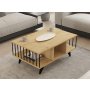 HOME LINE Sto za dnevnu sobu Bert Sapphire Oak - slika 3
