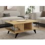HOME LINE Sto za dnevnu sobu Bert Sapphire Oak - slika 1