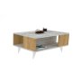 HOME LINE Sto za dnevnu sobu Seda Antik White Sapphire Oak - slika 2