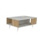 HOME LINE Sto za dnevnu sobu Seda Antik White Sapphire Oak - slika 3