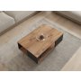 HOME LINE Sto za dnevnu sobu Yuka Atlantic Pine Anthracite - slika 3