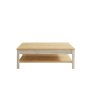 HOME LINE Sto za dnevnu sobu Moli Sapphire Oak Antik White - slika 5