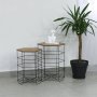 HOME LINE Set stolova Cedric Atlantic Pine - slika 1