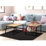 HOME LINE Sto za dnevnu sobu Boyce Sapphire Oak - slika 2