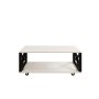 HOME LINE Sto za dnevnu sobu Berk White - slika 5