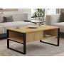 HOME LINE Sto za dnevnu sobu Devon Sapphire Oak - slika 1