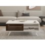 HOME LINE Sto za dnevnu sobu Grande White Walnut - slika 2