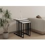 HOME LINE Set stolova Venedik White - slika 1