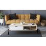 HOME LINE Sto za dnevnu sobu Serpa Sapphire Oak White - slika 1