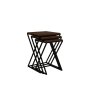 HOME LINE Set stolova Z Zigon Walnut - slika 4