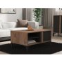 HOME LINE Sto za dnevnu sobu Sonay Atlantic Pine Anthracite - slika 1